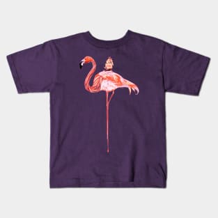 Flamingo & Sea Kids T-Shirt